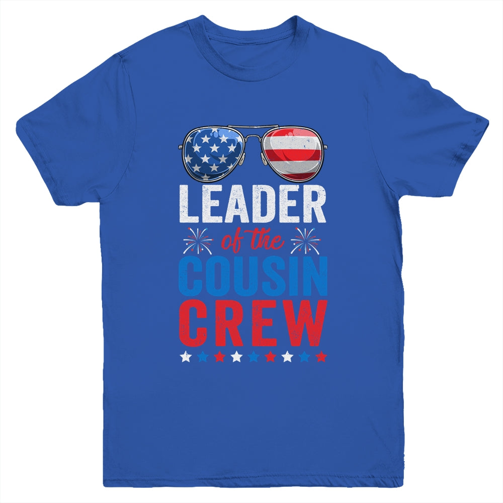 Leader Of The Cousin Crew 4th Of July Youth Shirt | siriusteestore