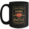 Legends Born In April 1993 30 Years Old 30th Birthday Mug | siriusteestore