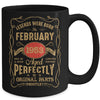 Legends Born In February 1953 70 Years Old 70th Birthday Mug | siriusteestore
