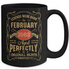 Legends Born In February 1983 40 Years Old 40th Birthday Mug | siriusteestore