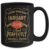Legends Born In January 1968 55 Years Old 55th Birthday Mug | siriusteestore