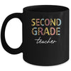 Leopard 2nd Grade Teacher Second Grade Back to School Mug | siriusteestore