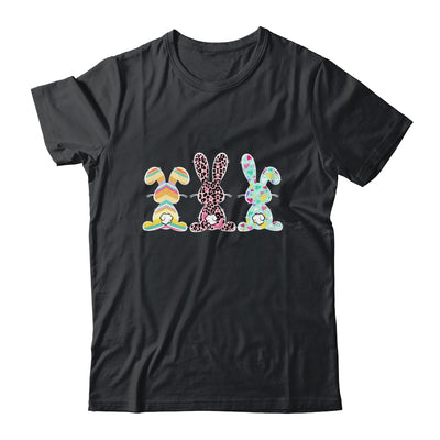 Leopard Easter Bunny Rabbit Cute Happy Easter Day Girls Shirt & Tank Top | siriusteestore