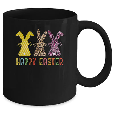 Leopard Happy Easter For Teen Girls Women Easter Day Bunny Mug | siriusteestore