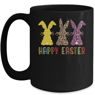 Leopard Happy Easter For Teen Girls Women Easter Day Bunny Mug | siriusteestore