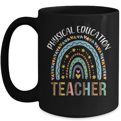 Leopard PE Teacher Physical Education Teacher Mug | siriusteestore