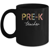 Leopard Preschool Teacher Pre-K Back to School Mug | siriusteestore