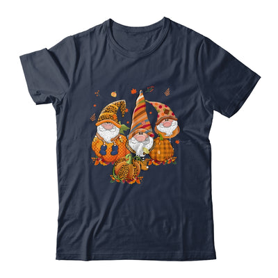Leopard Pumpkin Print Plaid Gnomes Fall Autumn Thanksgiving Shirt & Hoodie | siriusteestore