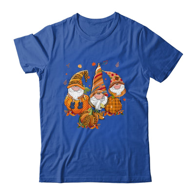 Leopard Pumpkin Print Plaid Gnomes Fall Autumn Thanksgiving Shirt & Hoodie | siriusteestore