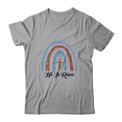Leopard Rainbow Christian Jesus Happy Easter Day Shirt & Hoodie | siriusteestore
