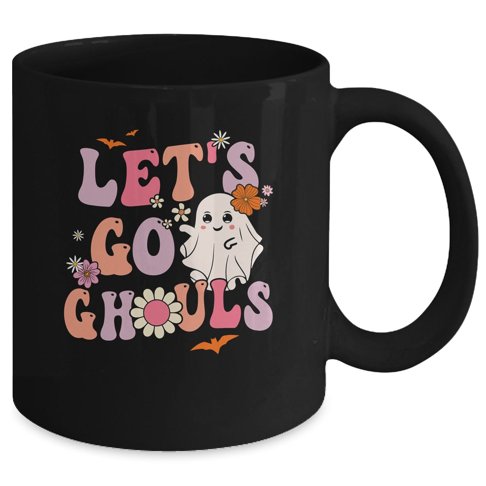 Let's Go Ghouls Spooky Season Trick Or Treat Funny Halloween Mug | siriusteestore