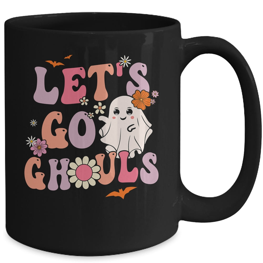 Let's Go Ghouls Spooky Season Trick Or Treat Funny Halloween Mug | siriusteestore