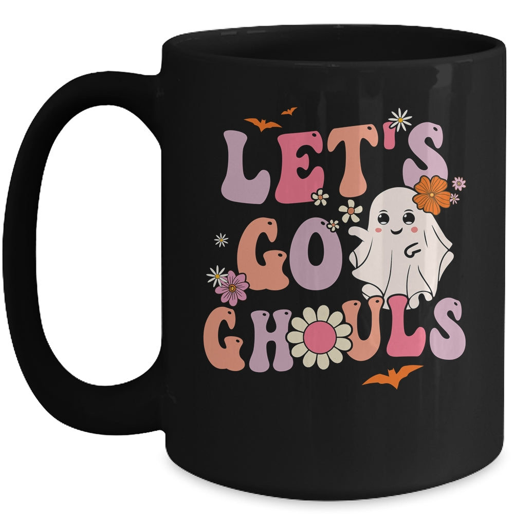 Let's Go Ghouls Spooky Season Trick Or Treat Funny Halloween Mug | siriusteestore