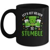 Lets Get Ready To Stumble Beer Drinking St Patricks Day Mug | siriusteestore