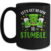 Lets Get Ready To Stumble Beer Drinking St Patricks Day Mug | siriusteestore