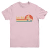 Lets Roll Roller Skating Skater Skate Retro Vintage 70s 80s Youth Shirt | siriusteestore