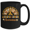Leukemia Awareness In September We Wear Orange Groovy Mug | siriusteestore