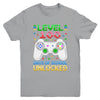 Level 100 Days Of School Unlocked Gamer Boys Funny 100th Day Youth Shirt | siriusteestore