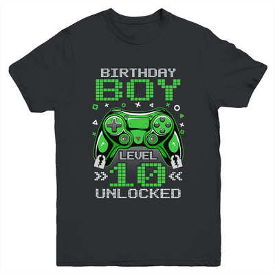 Level 10 Unlocked Awesome Since 2013 10th Birthday Gaming Youth Shirt | siriusteestore