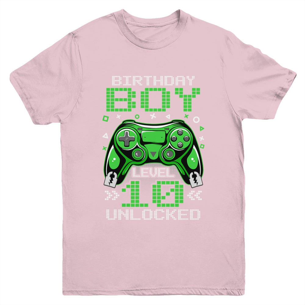 Level 10 Unlocked Awesome Since 2013 10th Birthday Gaming Youth Shirt | siriusteestore