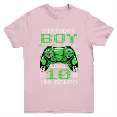 Level 10 Unlocked Awesome Since 2013 10th Birthday Gaming Youth Shirt | siriusteestore