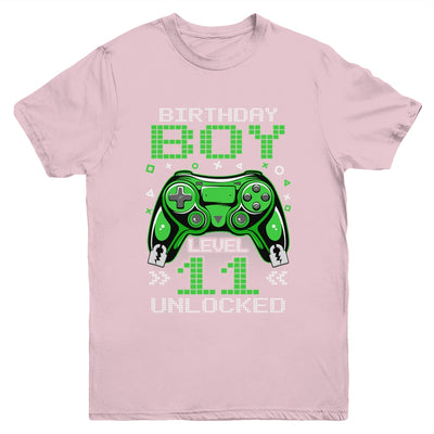 Level 11 Unlocked Awesome Since 2012 11th Birthday Gaming Youth Shirt | siriusteestore