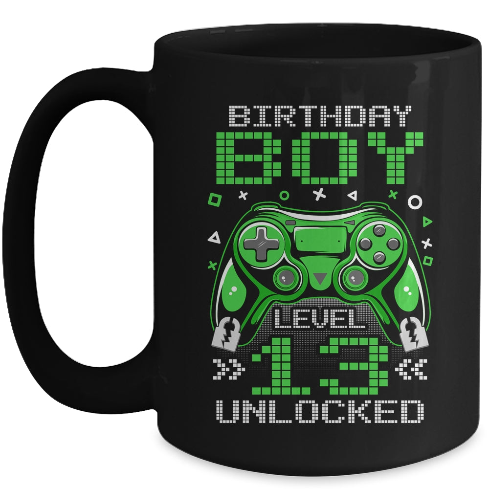 Level 13 Unlocked Awesome Since 2010 13th Birthday Gaming Mug | siriusteestore