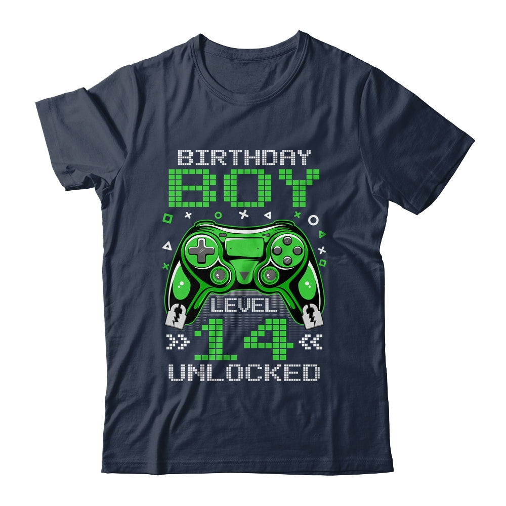 Level 14 Unlocked Awesome Since 2009 14th Birthday Gaming Shirt & Hoodie | siriusteestore