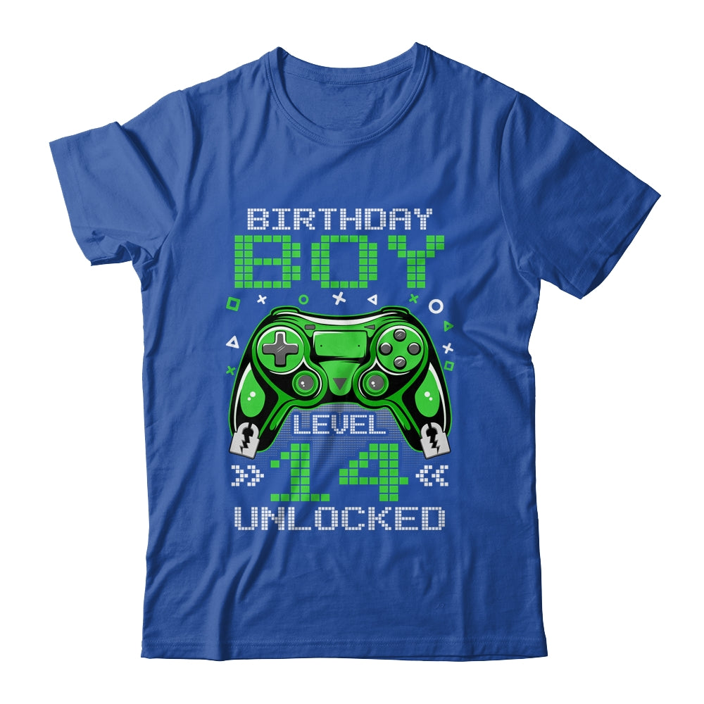 Level 14 Unlocked Awesome Since 2009 14th Birthday Gaming Shirt & Hoodie | siriusteestore