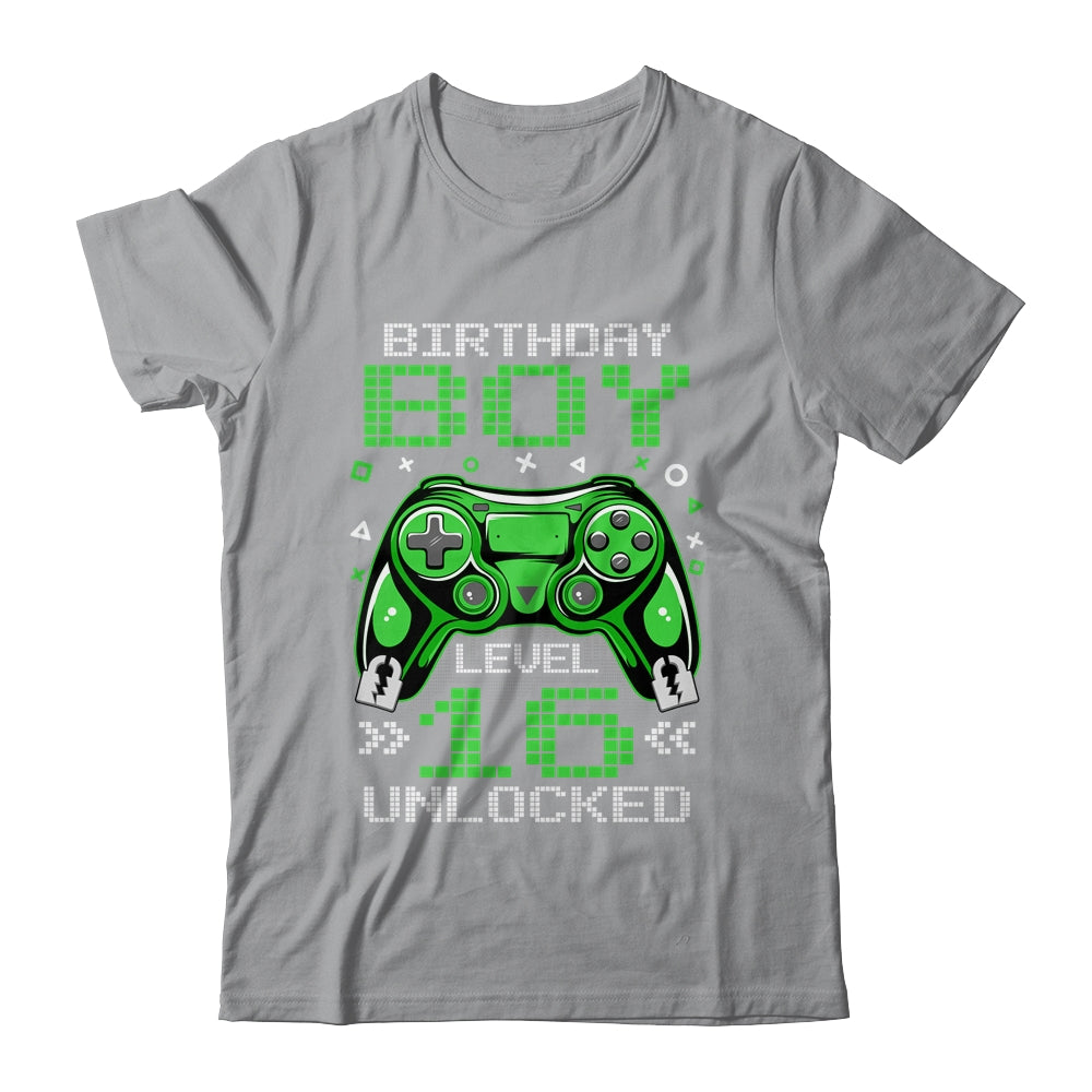Level 16 Unlocked Awesome Since 2007 16th Birthday Gaming Shirt & Hoodie | siriusteestore