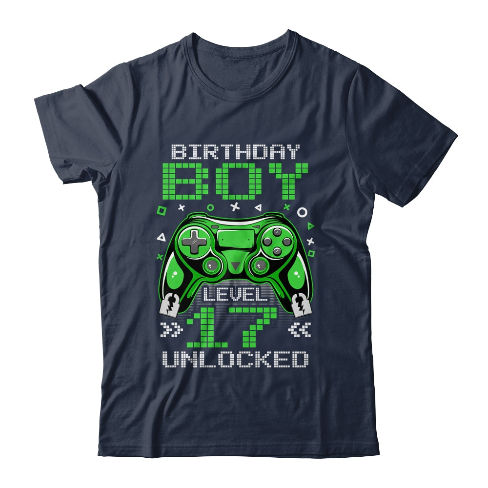 Level 17 Unlocked Awesome Since 2006 17th Birthday Gaming Shirt & Hoodie | siriusteestore