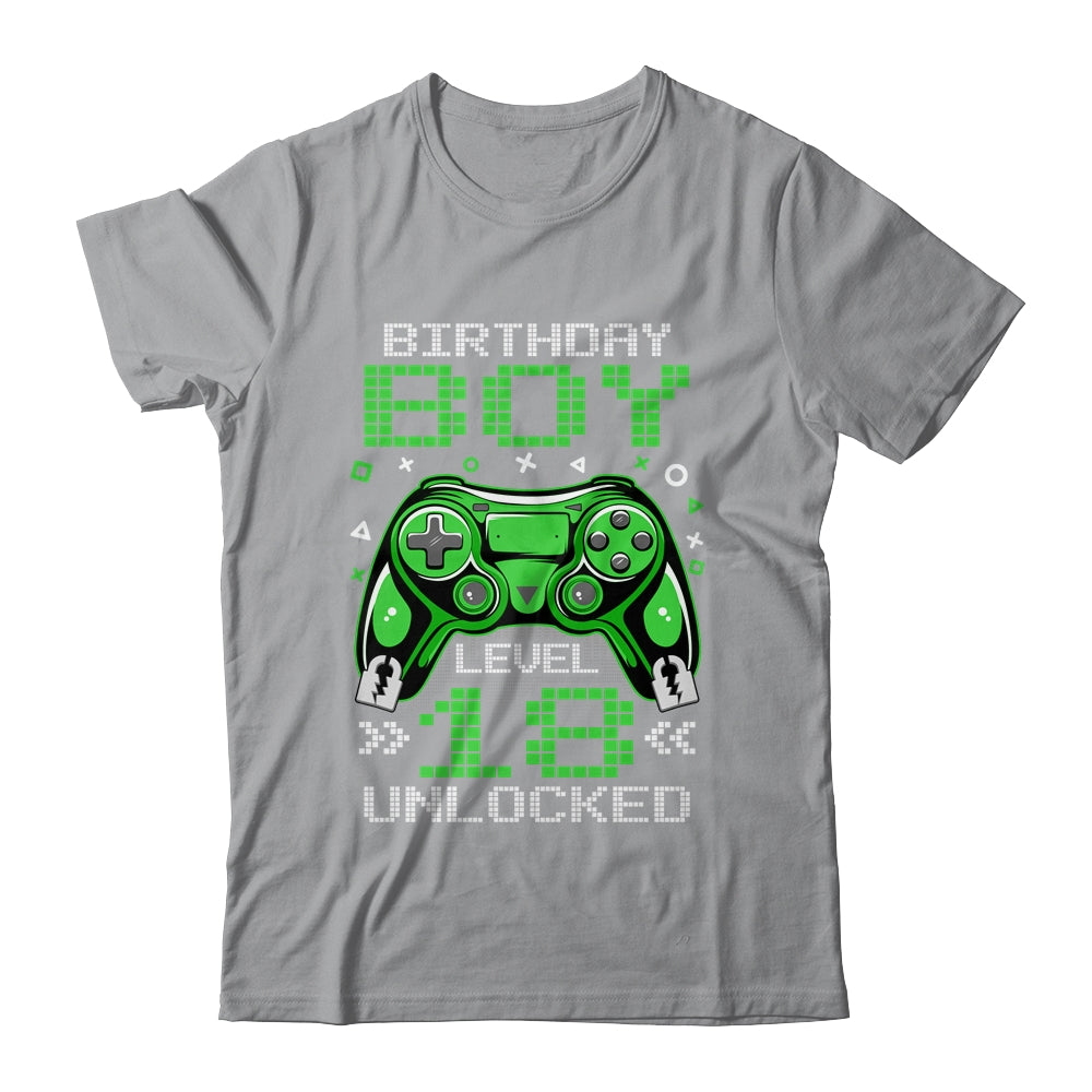 Level 18 Unlocked Awesome Since 2005 18th Birthday Gaming Shirt & Hoodie | siriusteestore