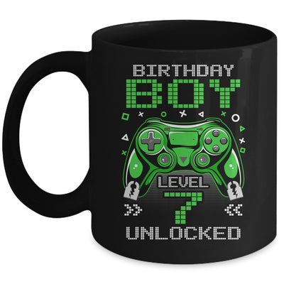 Level 7 Unlocked Awesome Since 2016 7th Birthday Gaming Mug | siriusteestore
