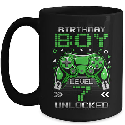 Level 7 Unlocked Awesome Since 2016 7th Birthday Gaming Mug | siriusteestore