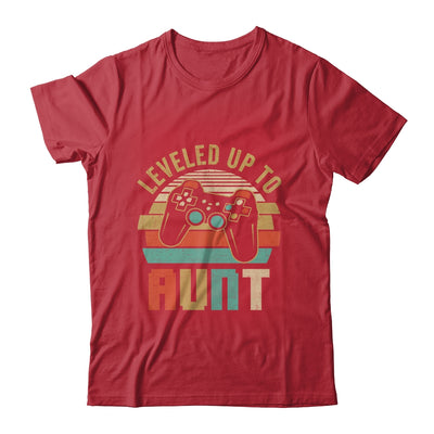 Leveled Up To Aunt Baby Announcement For Women Shirt & Hoodie | siriusteestore