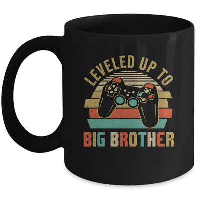 Leveled Up To Big Brother Baby Announcement For Men Mug | siriusteestore