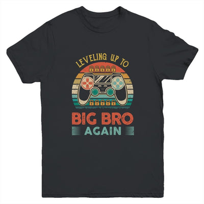 Leveling Up To Big Bro Again Vintage Big Brother Youth Youth Shirt | Siriustee.com.com
