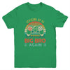Leveling Up To Big Bro Again Vintage Big Brother Youth Youth Shirt | Siriustee.com.com