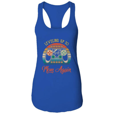 Leveling Up To Mom Again Pregnancy Announcement Shirt & Tank Top | Siriustee.com