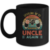 Leveling Up To Uncle Again Father's Day Vintage Mug | siriusteestore