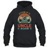 Leveling Up To Uncle Again Father's Day Vintage Shirt & Hoodie | Siriustee.com
