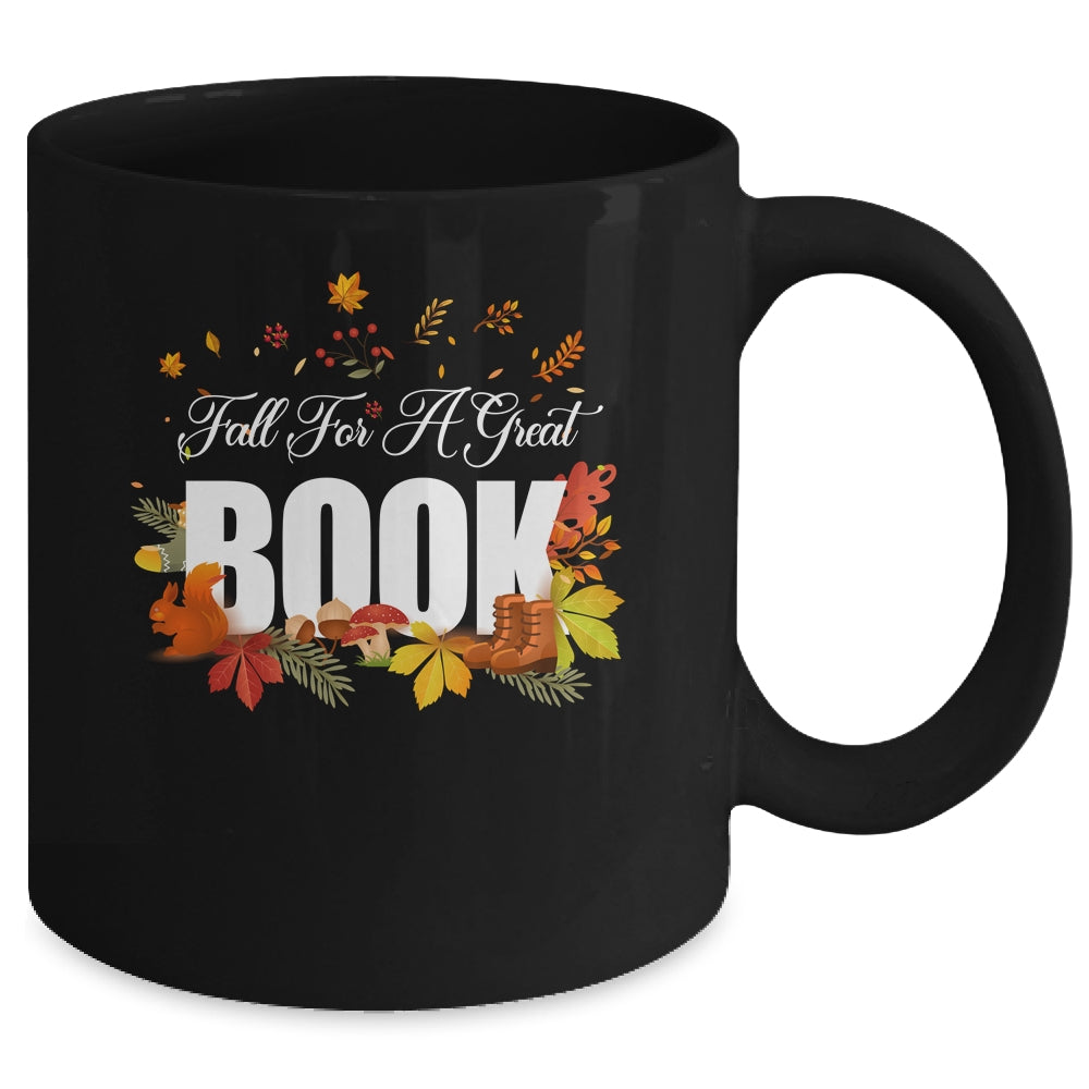 Librarian Library Bookwarm Fall For A Great Book Lover Mug | siriusteestore