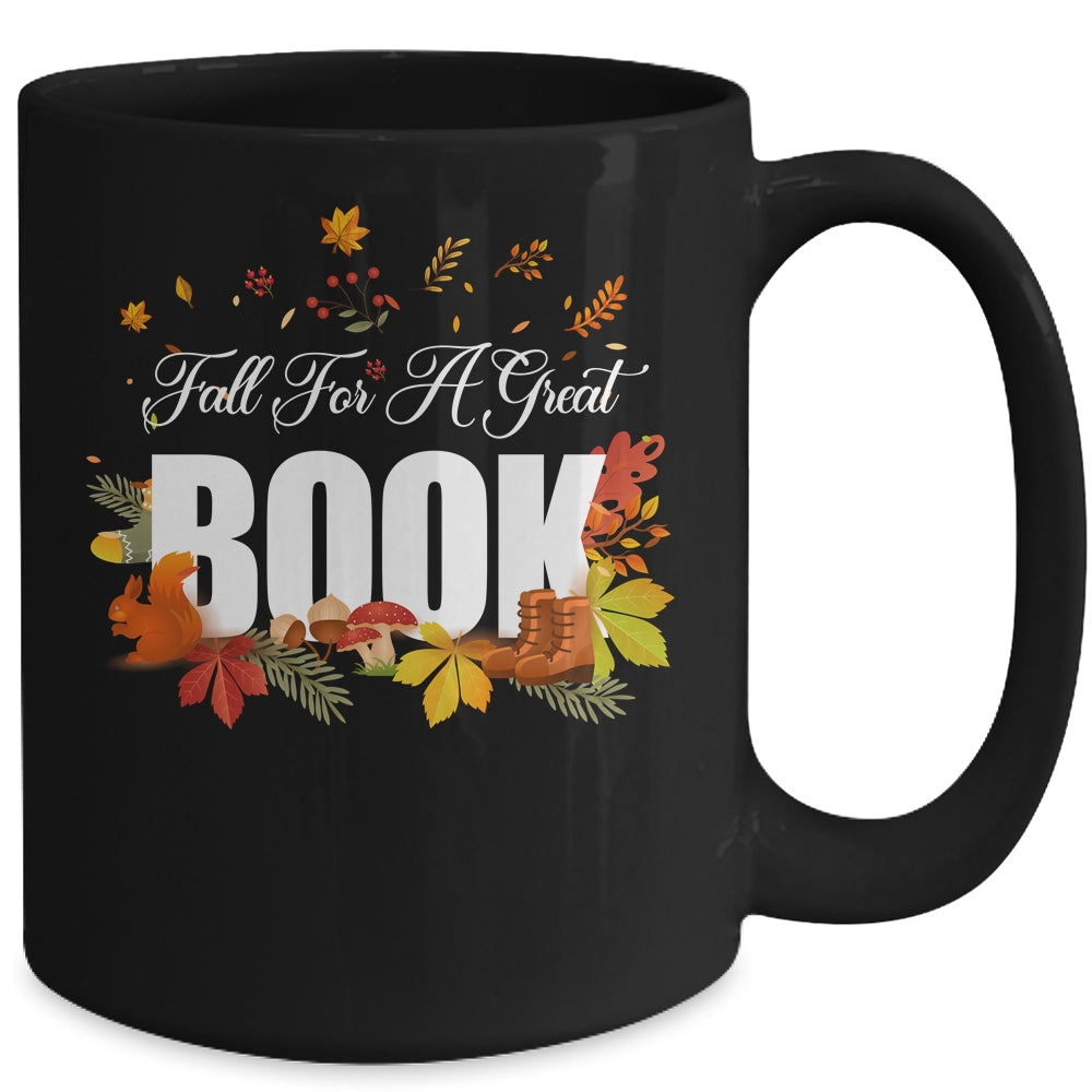 Librarian Library Bookwarm Fall For A Great Book Lover Mug | siriusteestore