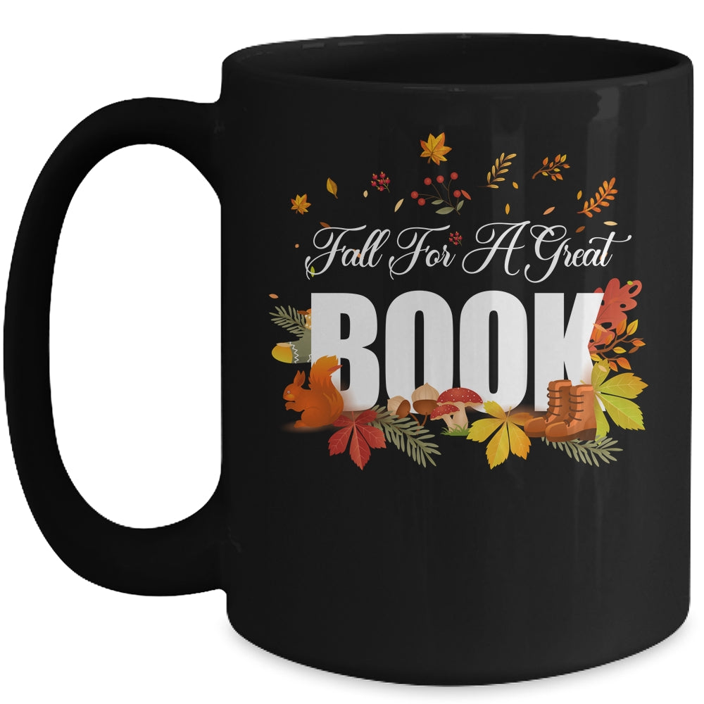 Librarian Library Bookwarm Fall For A Great Book Lover Mug | siriusteestore