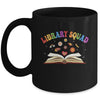 Library Squad Librarian Bookworm Book Lover Groovy Mug | siriusteestore