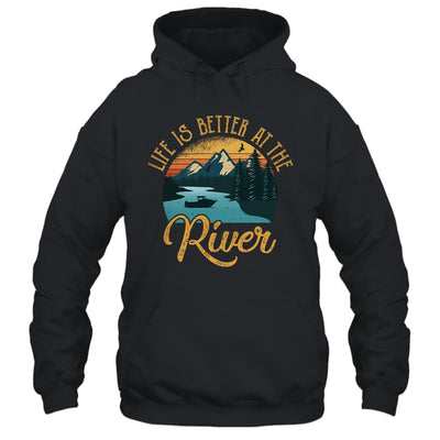 Life Is Better At The River For A River Camping Camper Shirt & Tank Top | siriusteestore