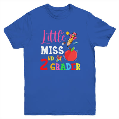 Little Miss 2nd Grade Back To School Youth Shirt | siriusteestore
