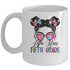 Little Miss Fifth Grade Girls Back To School 5th Grade Mug | siriusteestore