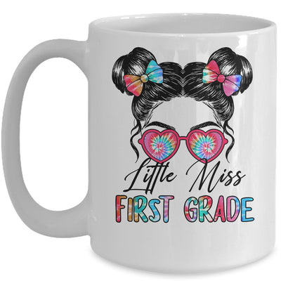 Little Miss First Grade Girls Back To School 1st Grade Mug | siriusteestore