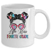 Little Miss Fourth Grade Girls Back To School 4th Grade Mug | siriusteestore